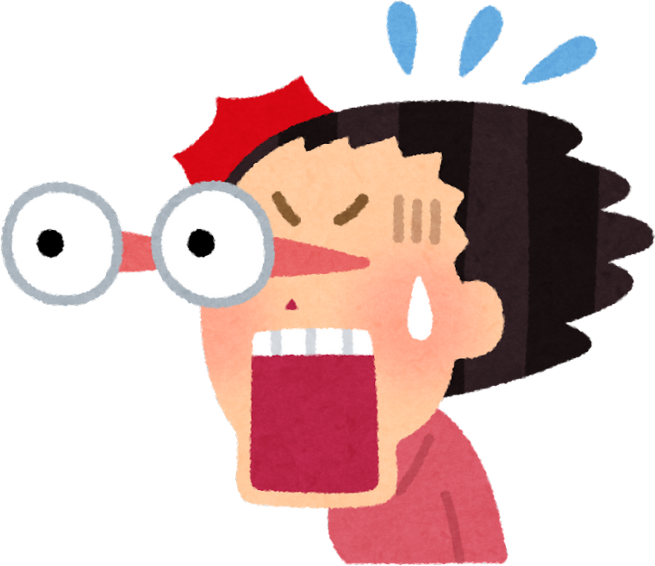 Illustration of a Woman with Eyes Popping Out in Surprise